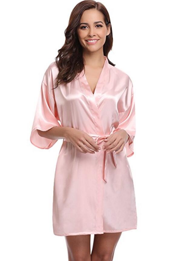 Silk Kimono Robe/Women Silk Dressing Gown