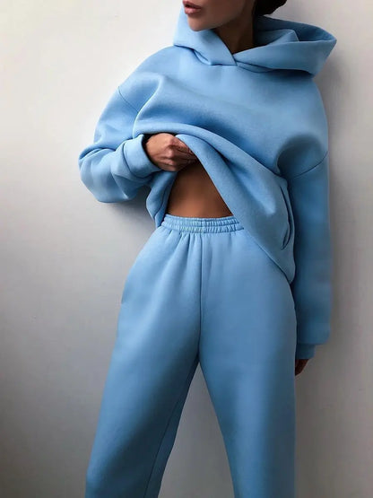 Women's Oversized Hoodie and Pants Set