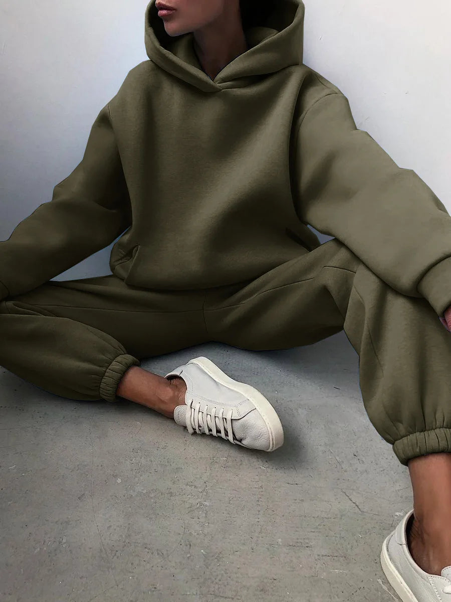 Women's Oversized Hoodie and Pants Set