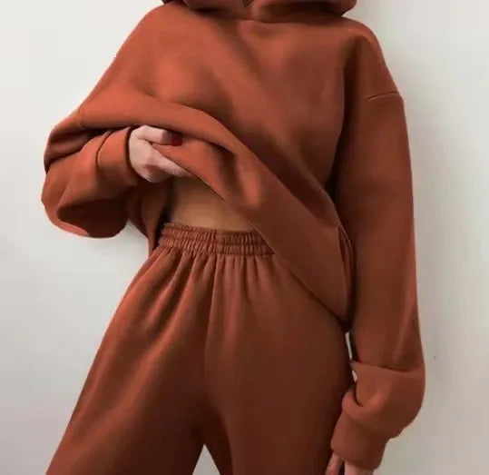 Women's Oversized Hoodie and Pants Set