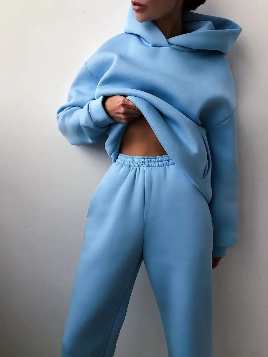 Women's Oversized Hoodie and Pants Set