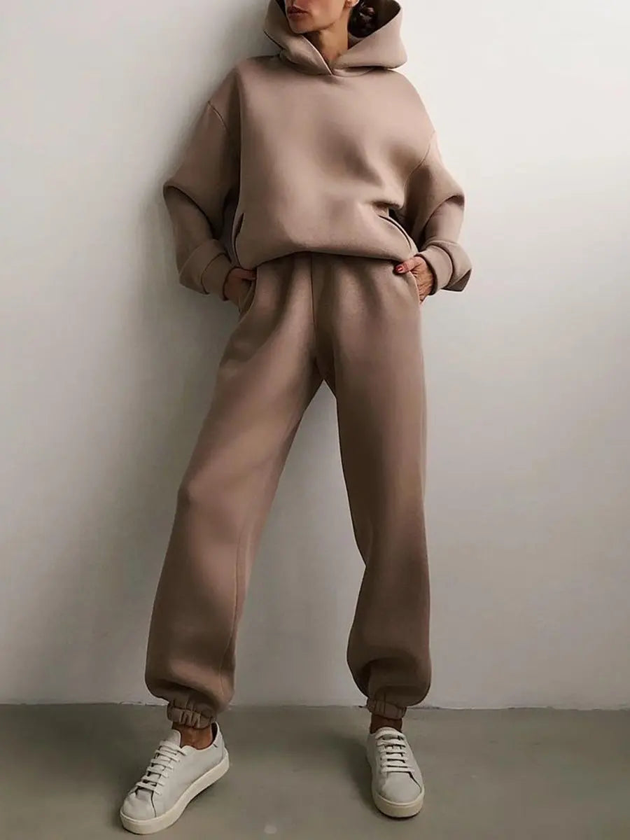 Women's Oversized Hoodie and Pants Set