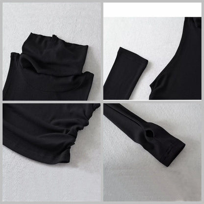 Women's Ruched Sleeveless Knit Top