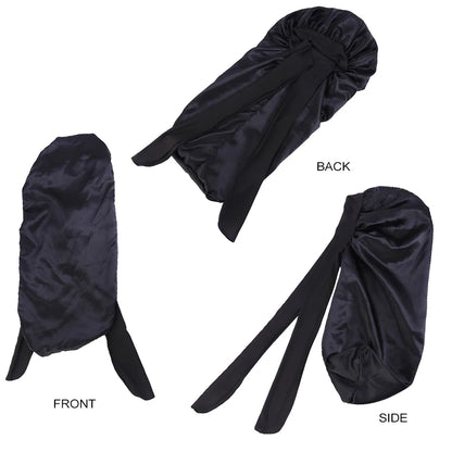 Women's Bowknot Satin Bonnet | Long Hair Sleep Cap with Bow Detail
