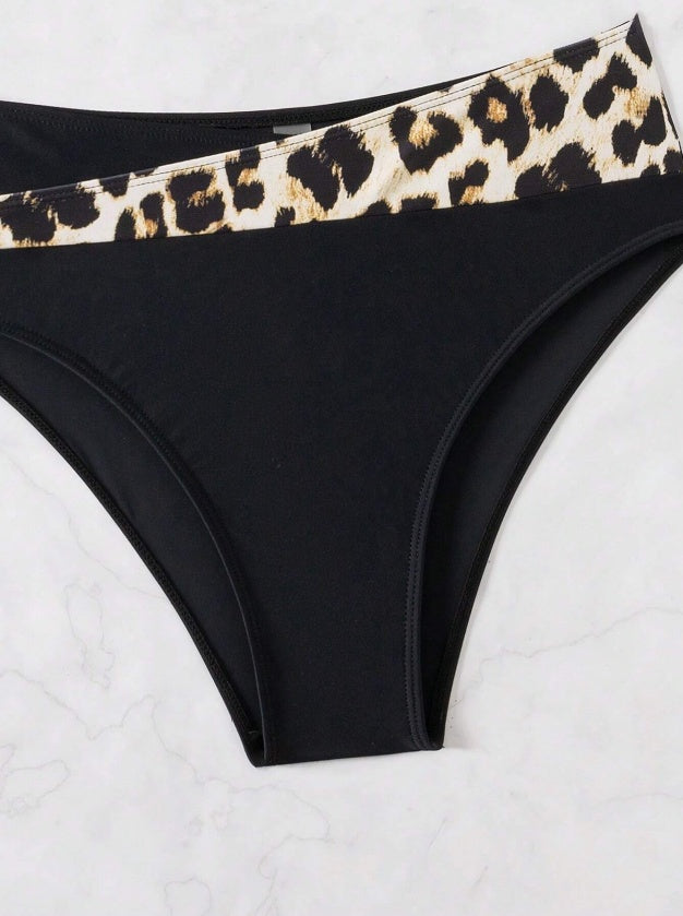 Women's Two-piece Casual Swimsuit P263 Decor